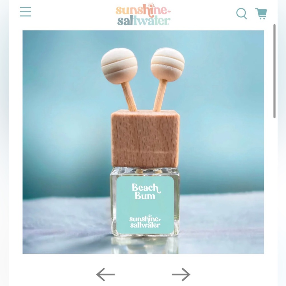 Beach Bum Car Diffuser - Blue